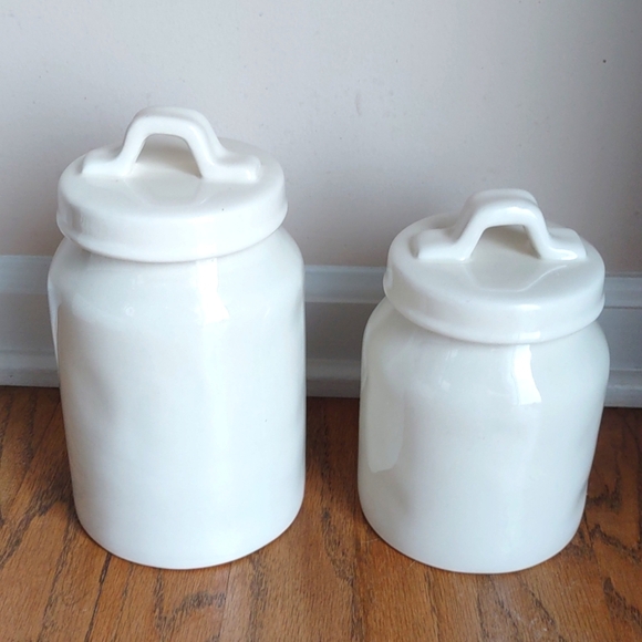 RAE DUNN Ceramic Canister Set by Magenta - Picture 7 of 8